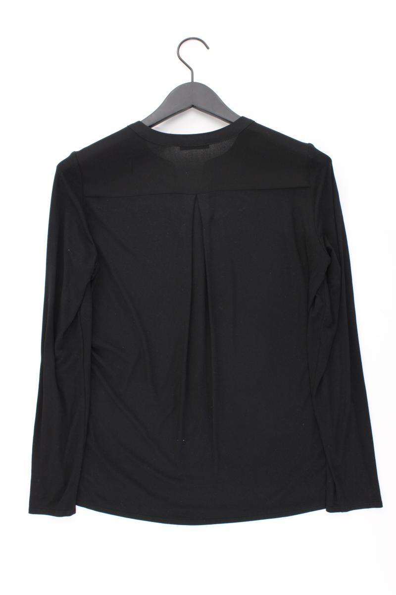 Opus Langarmbluse Gr. 38 schwarz