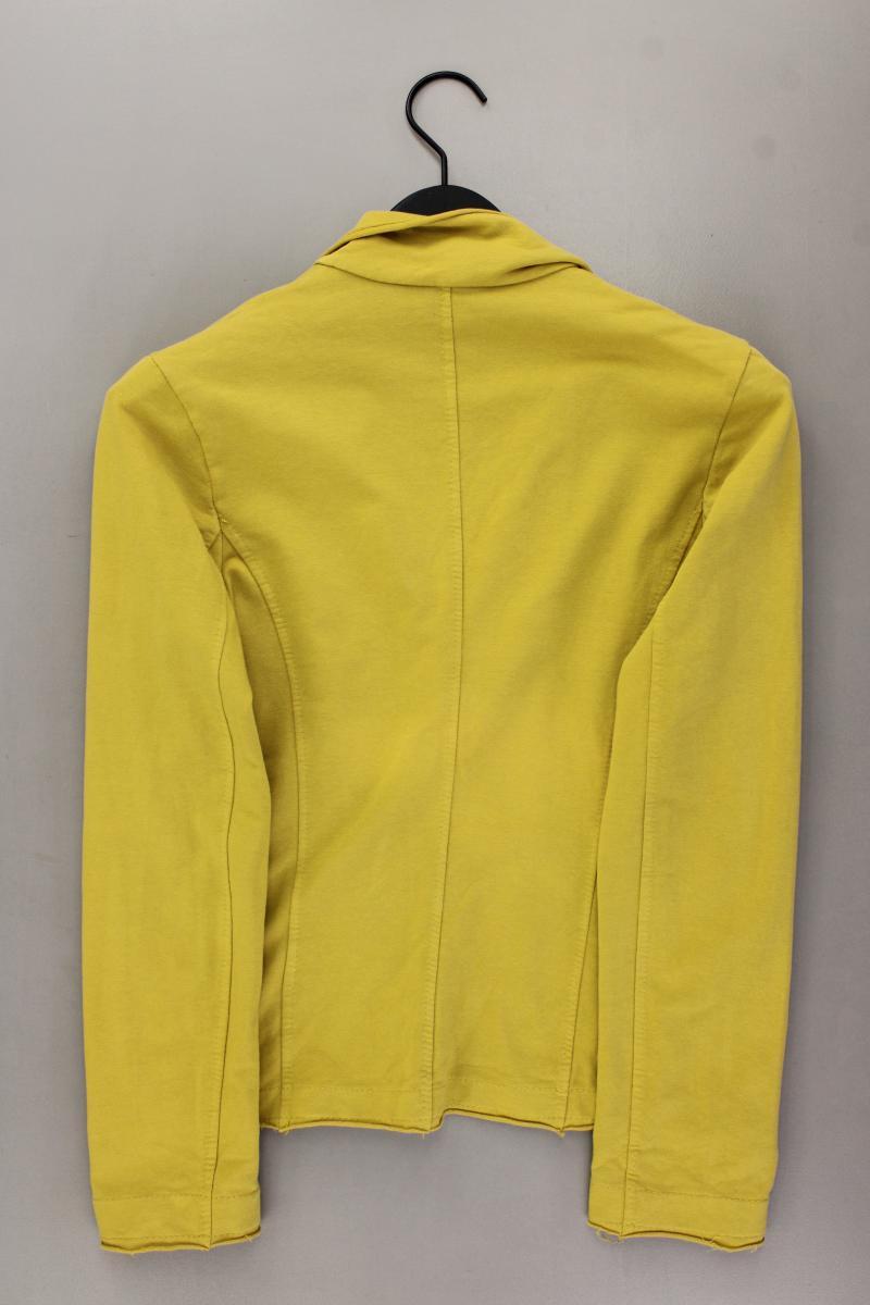 Jerseyblazer Gr. M gelb aus Baumwolle