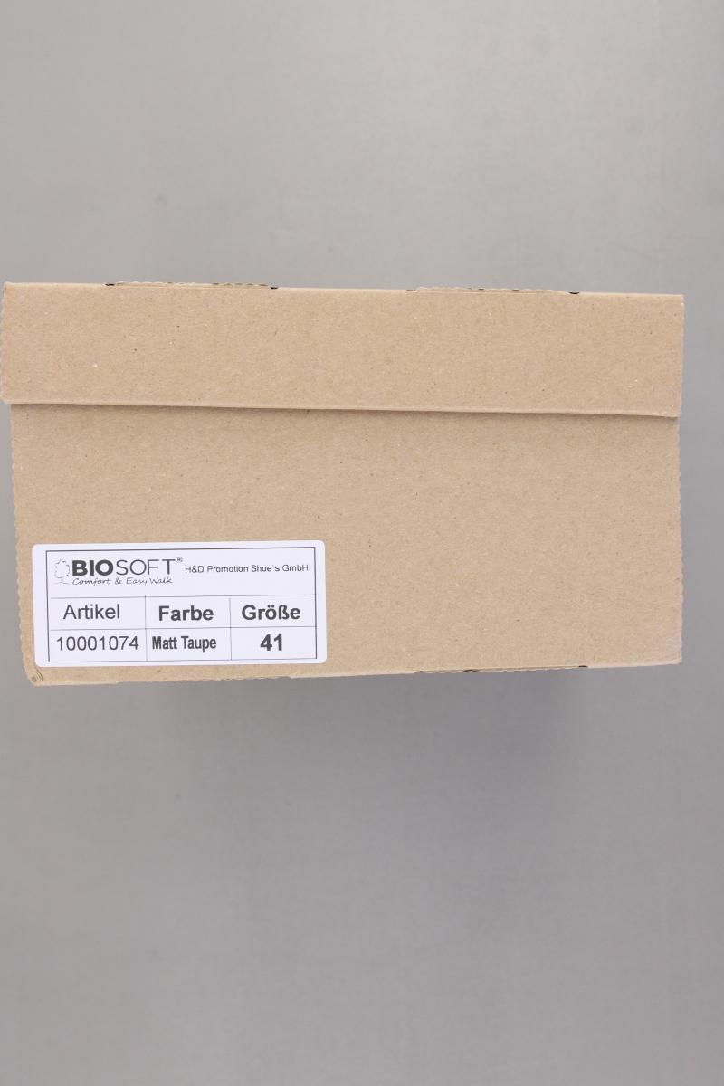 Biosoft Sandalen Gr. 41 neu mit Etikett creme aus Leder