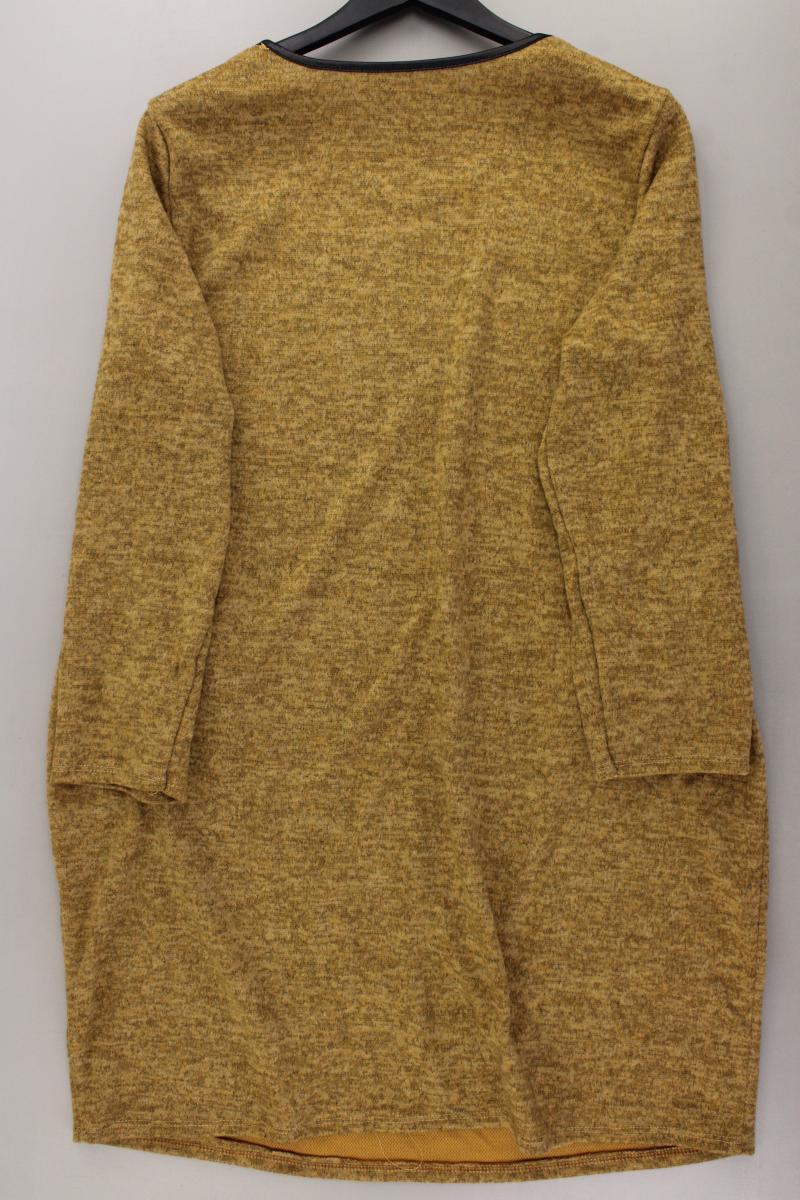 Langarmkleid Gr. OneSize gelb aus Polyester