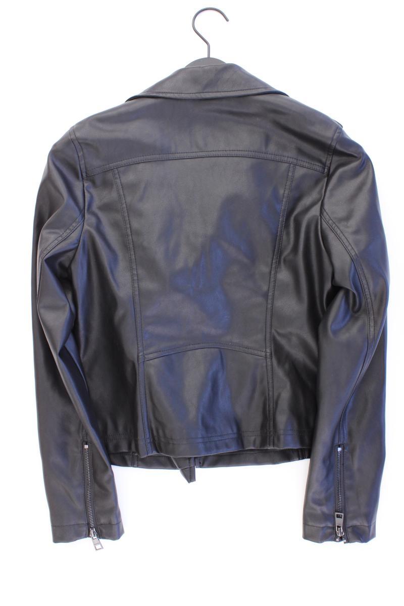 Street One Bikerjacke Gr. 38 neuwertig schwarz aus Polyurethan