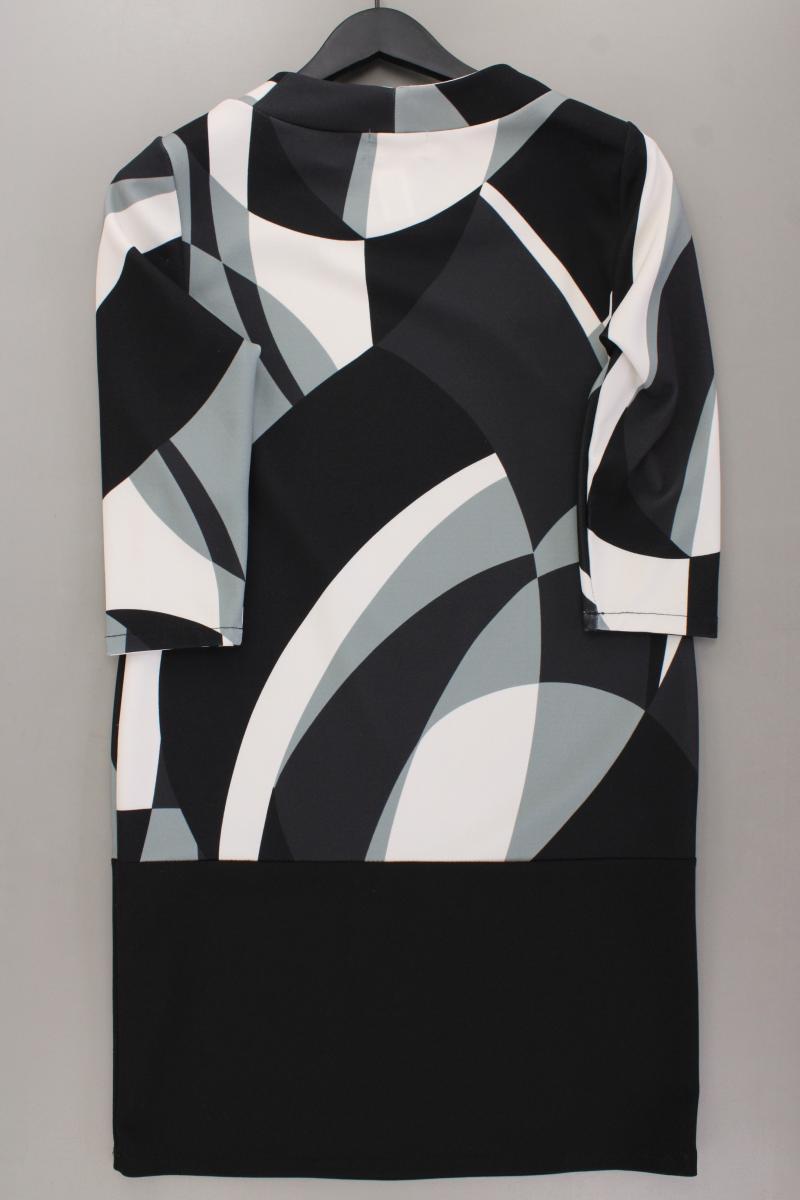 Cartoon Midikleid Gr. 38 geometrisches Muster 3/4 Ärmel mehrfarbig aus Polyester