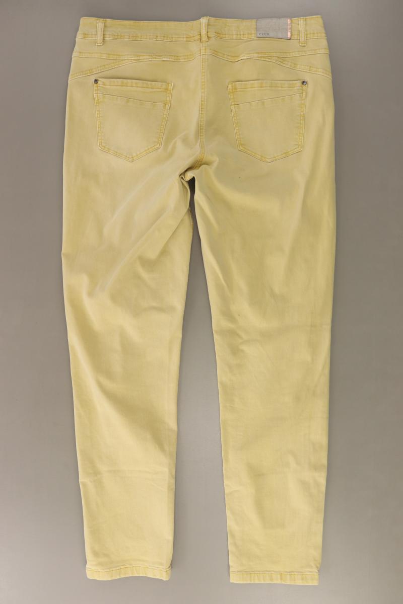 Cecil Hose Gr. W32 Modell Hailey gelb aus Baumwolle