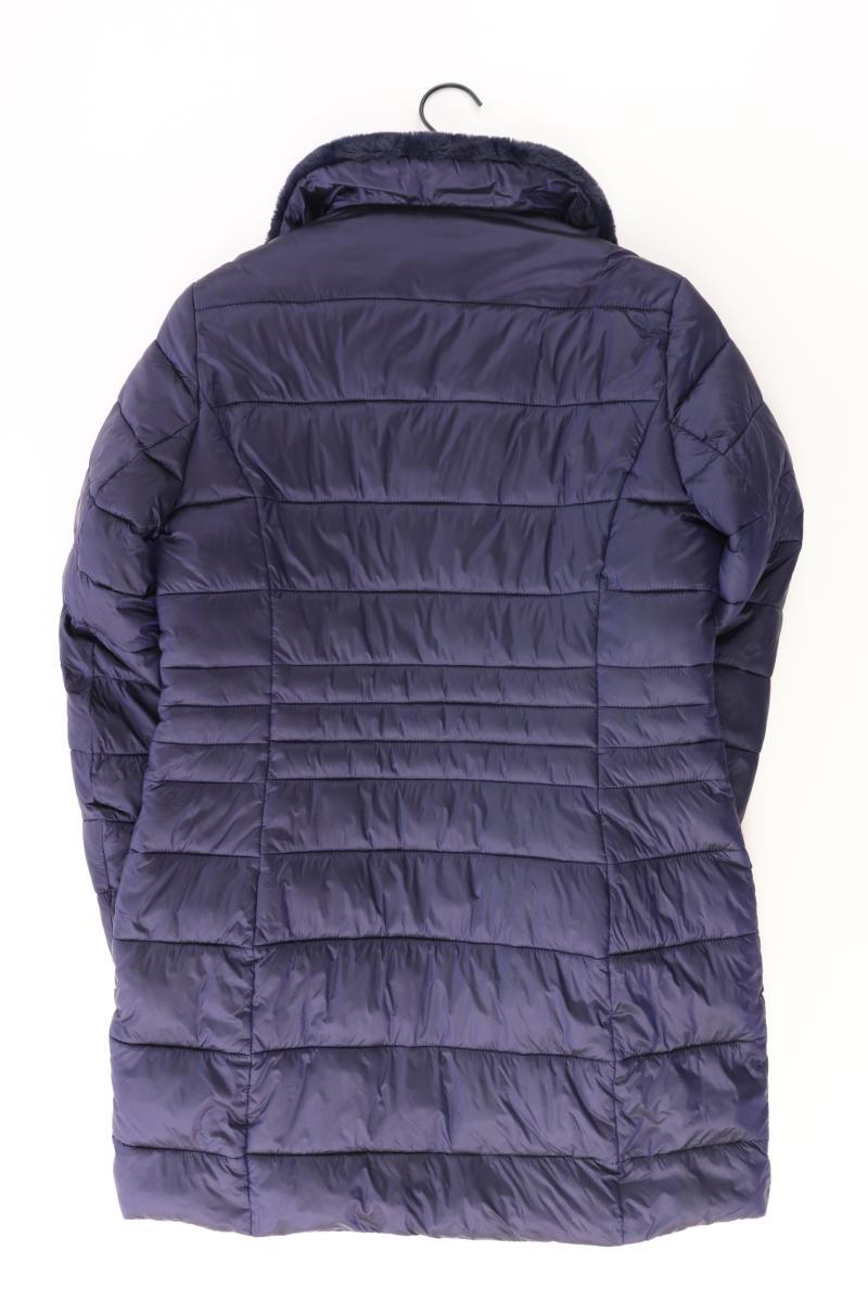 VA Milano Wintermantel Gr. 38 blau aus Polyamid