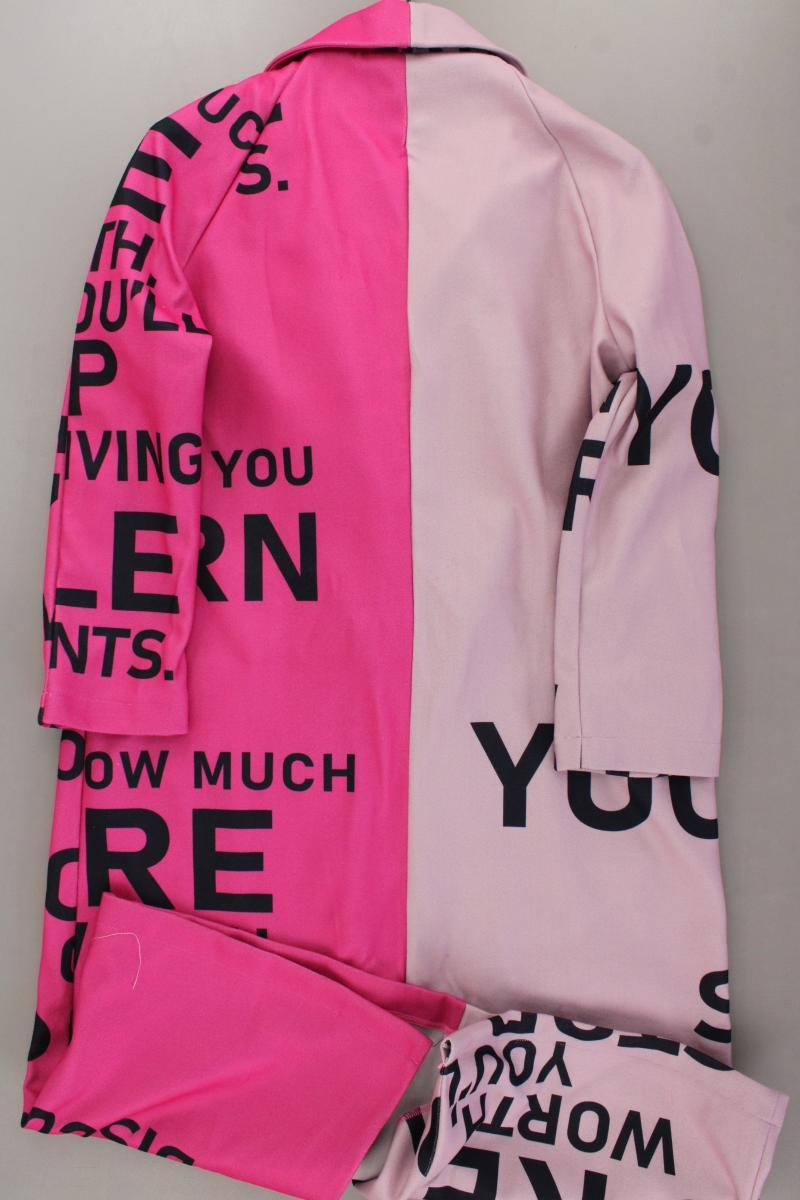 Shein Mantel Gr. M pink aus Polyester