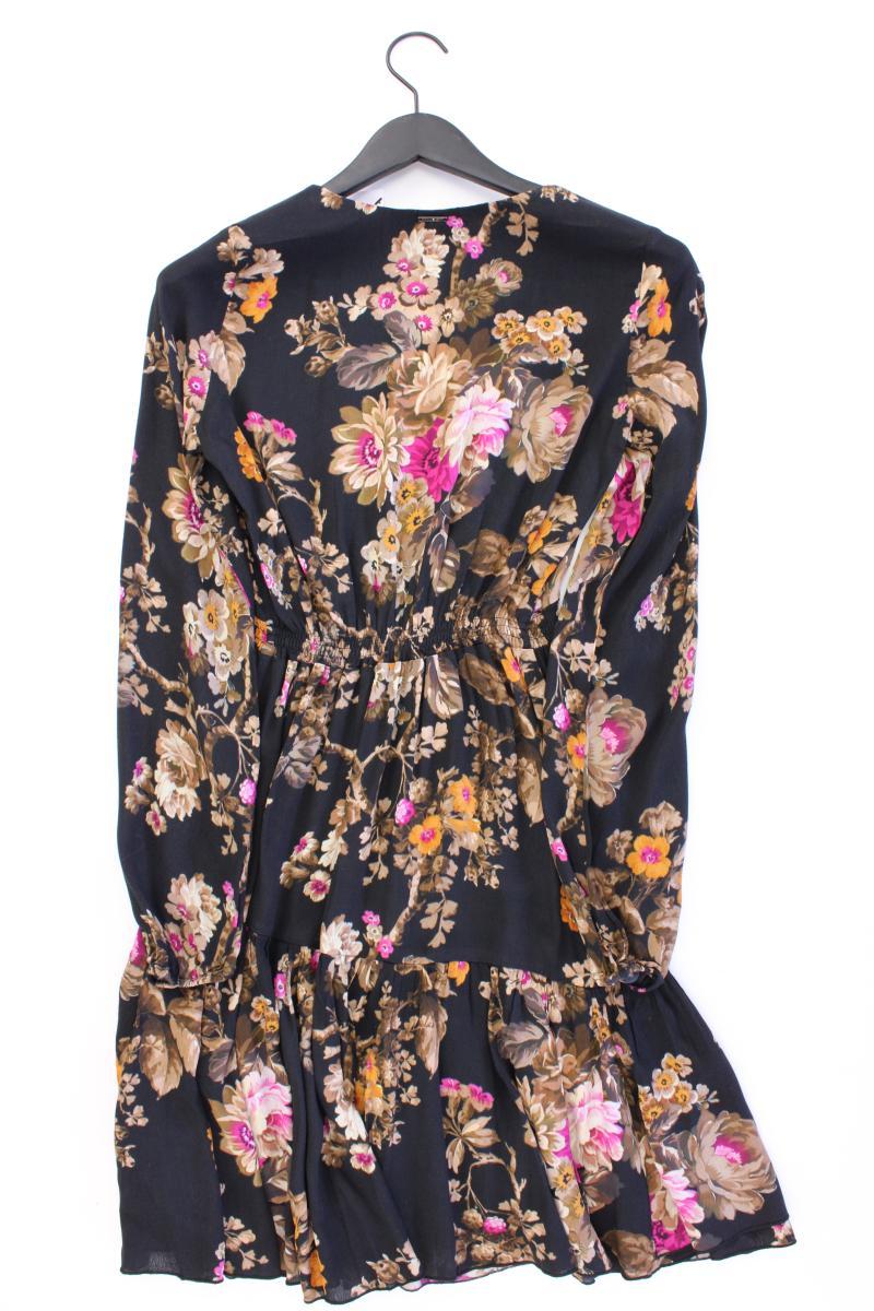 Liu Jo Langarmkleid Gr. 40 mit Blumenmuster mehrfarbig aus Viskose