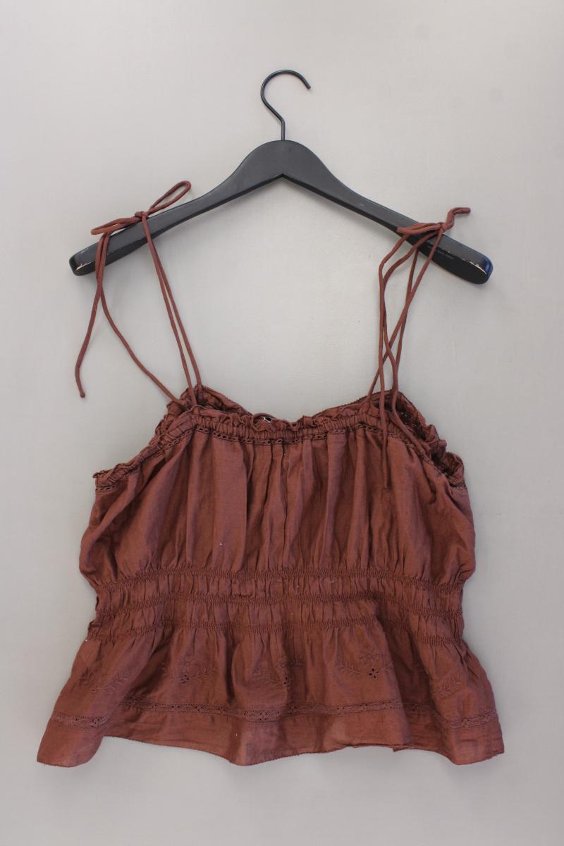 Rita Ora x Primark Top Gr. XL braun aus Baumwolle