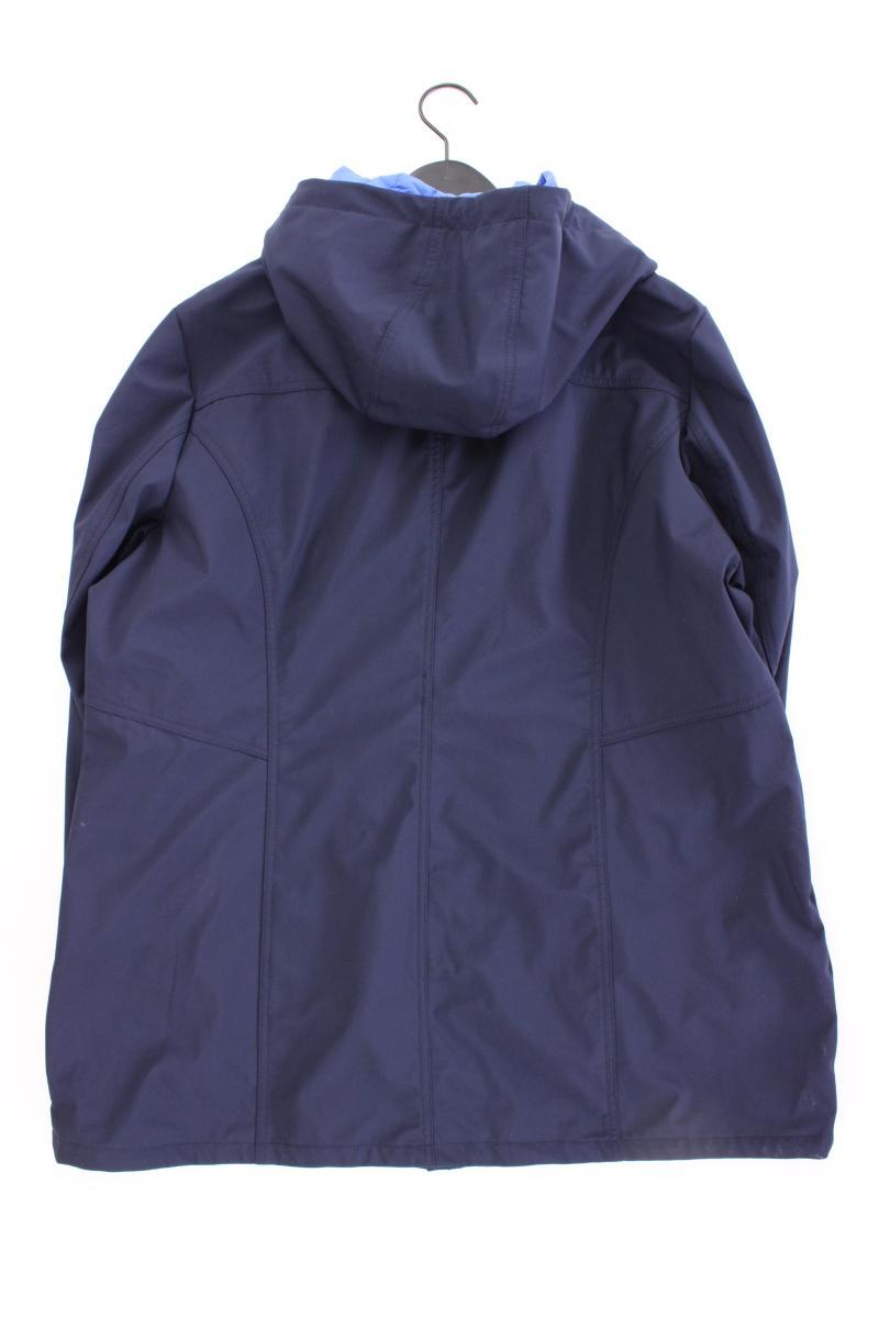 Gina Laura Kapuzenjacke Gr. XXL neuwertig blau aus Polyester