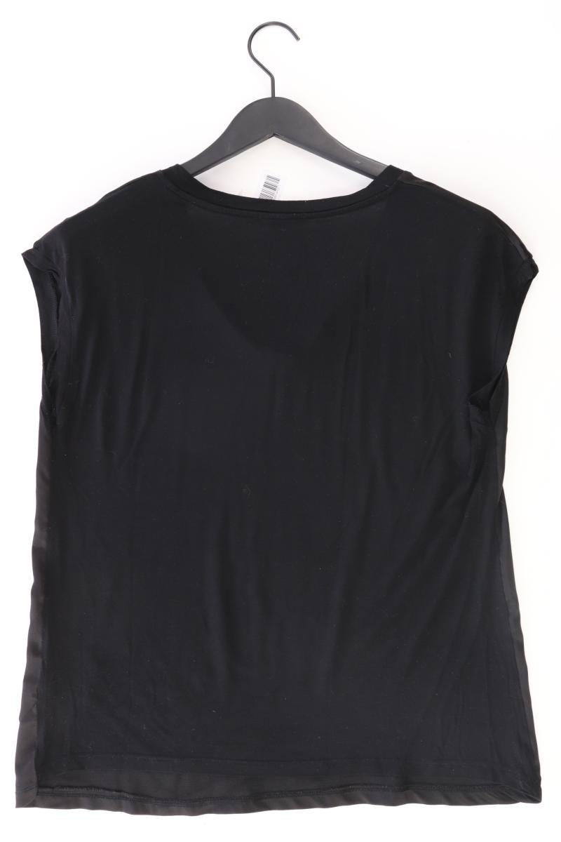 Lawrence Grey Kurzarmbluse Gr. M schwarz aus Polyester