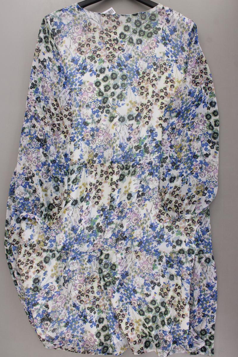 Esprit Langarmkleid Gr. XXL mit Blumenmuster mehrfarbig