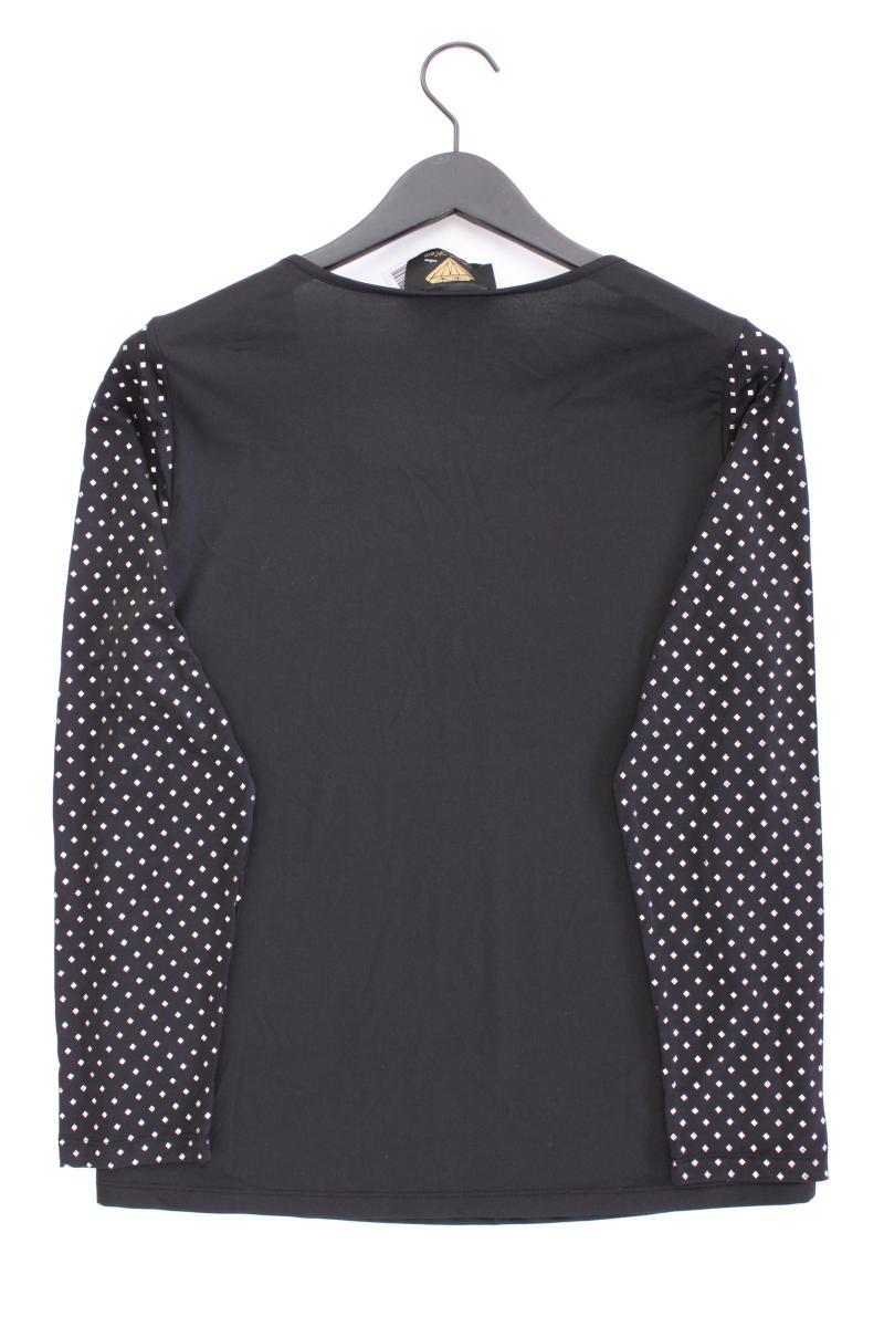 Sarah Kern Longsleeve-Shirt Gr. 44 neuwertig Langarm schwarz aus Polyester