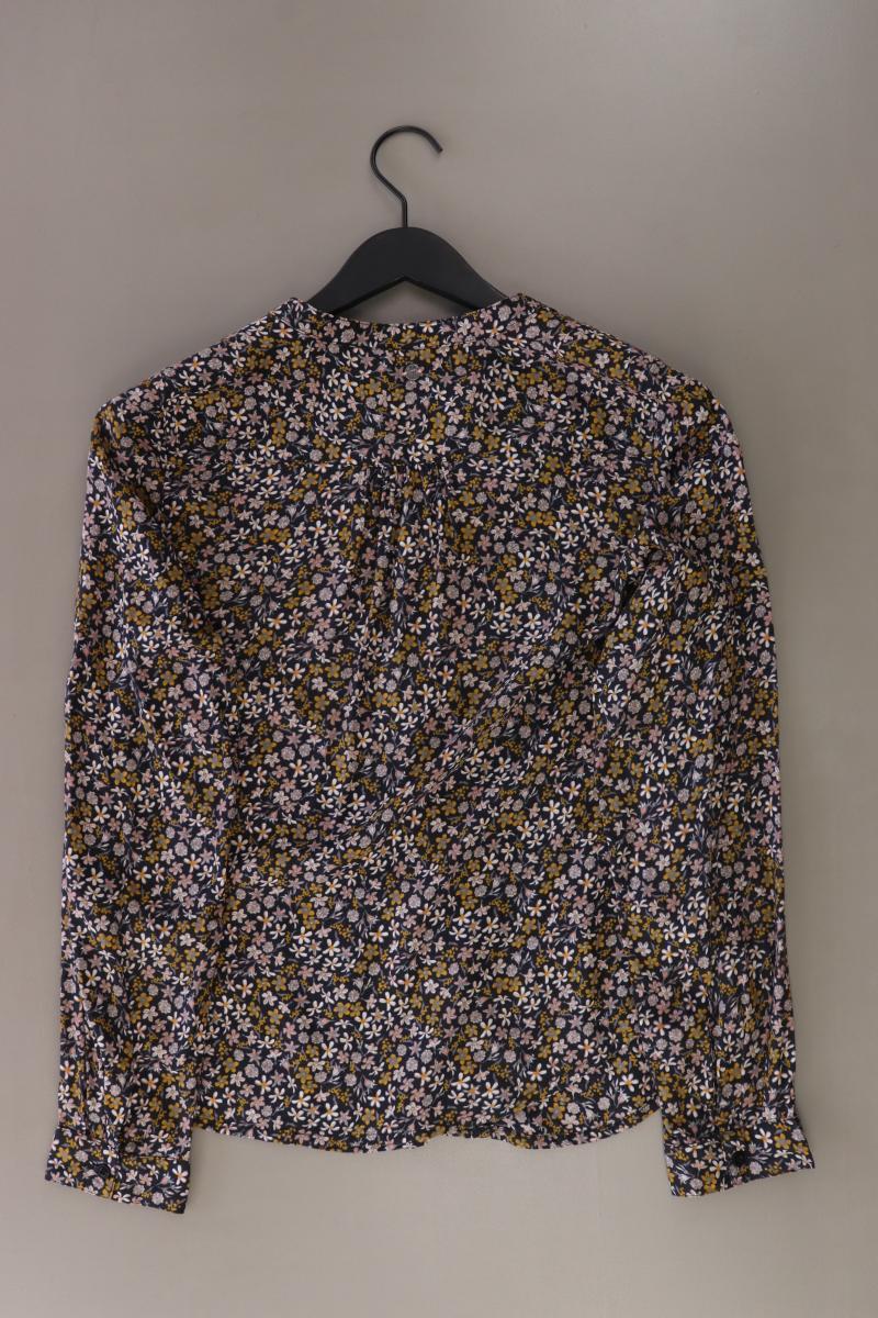 Mustang Langarmbluse Gr. 38 mit Blumenmuster mehrfarbig aus Modal