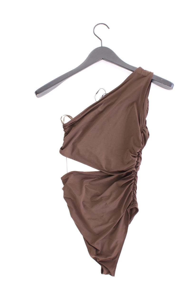 Zara Slim Top Gr. M neu mit Etikett braun aus Polyamid