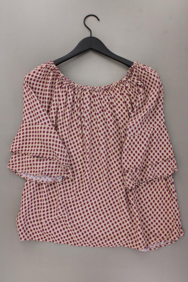 Lascana Classic Bluse Gr. 46 geometrisches Muster 3/4 Ärmel mehrfarbig