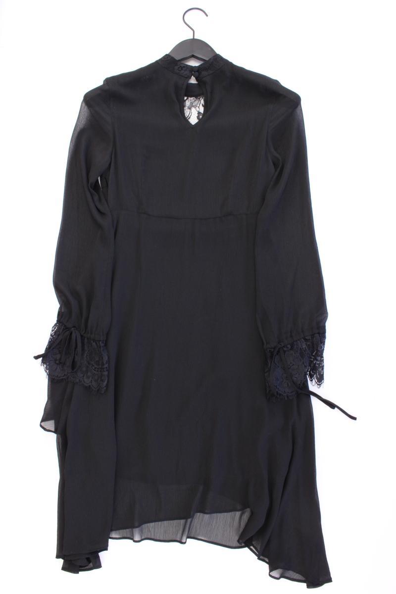 Tigha Langarmkleid Gr. XS neuwertig schwarz aus Polyester