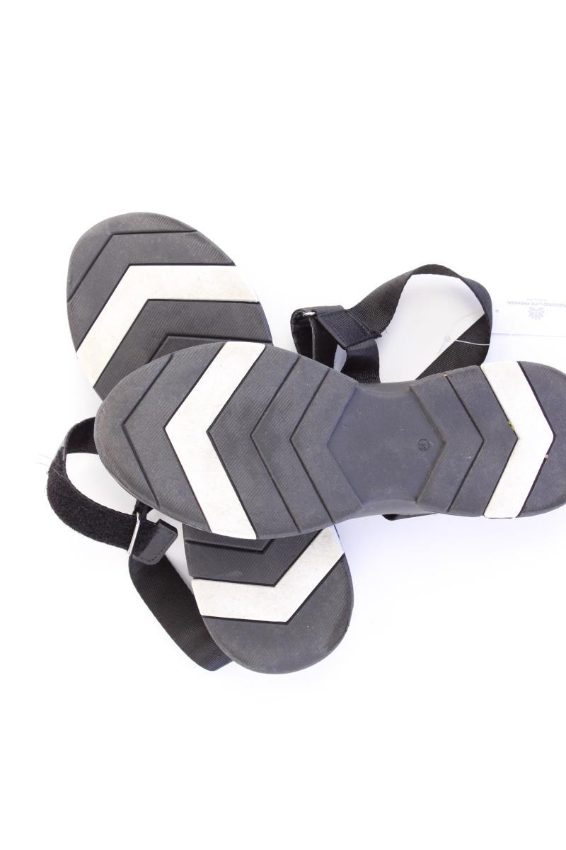 H&M Sandalen Gr. 39 schwarz
