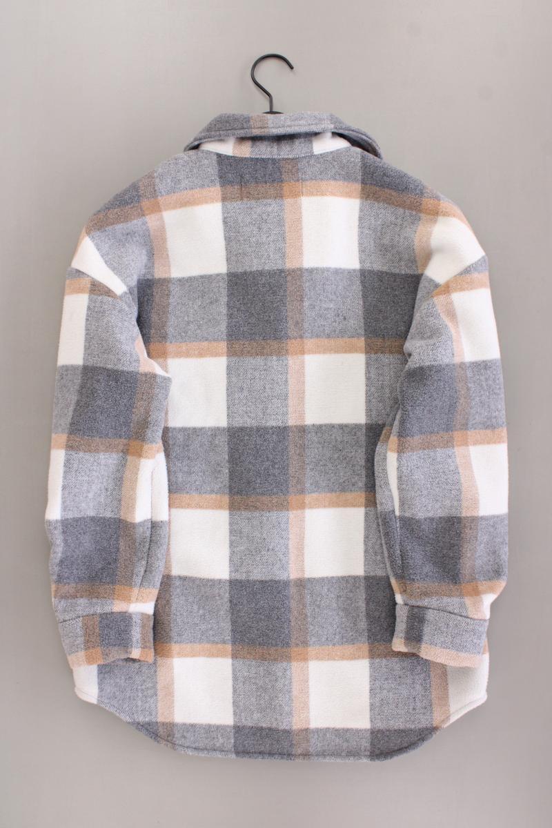 Studio Only Hemdjacke Gr. XS kariert mehrfarbig aus Polyester