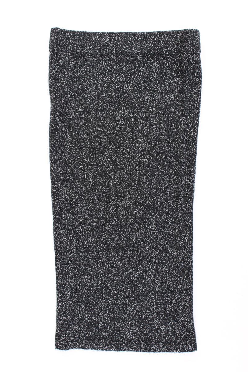 forever 21 Stretchrock Gr. S mit Glitzer silber aus Polyacryl