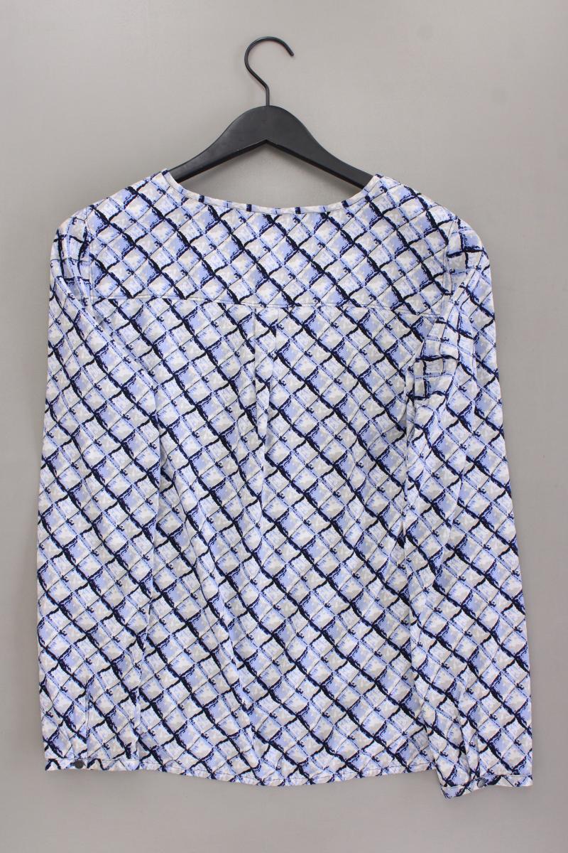 Street One Langarmbluse Gr. 40 neuwertig blau aus Polyester