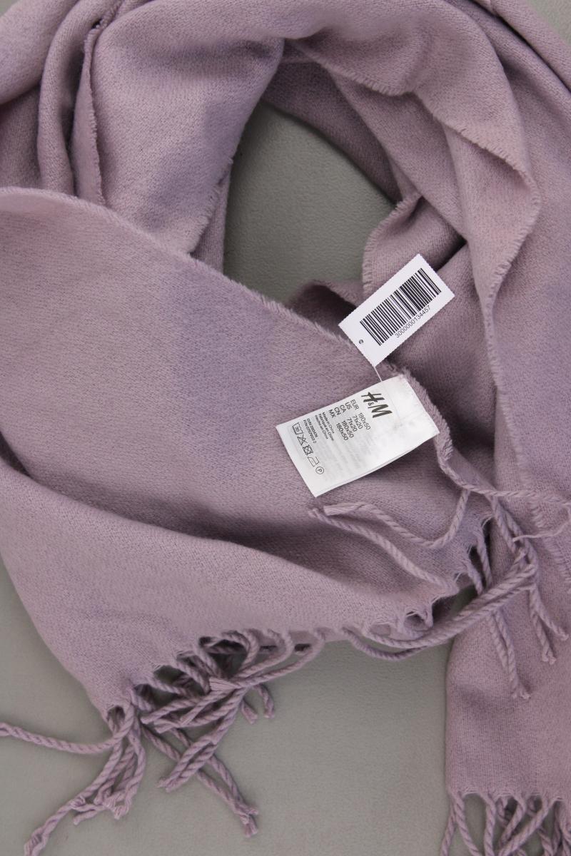 H&M Maxischal neuwertig lila aus Polyacryl