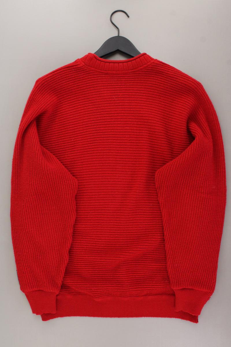 Carlo Colucci Feinstrickpullover für Herren Gr. 50 rot
