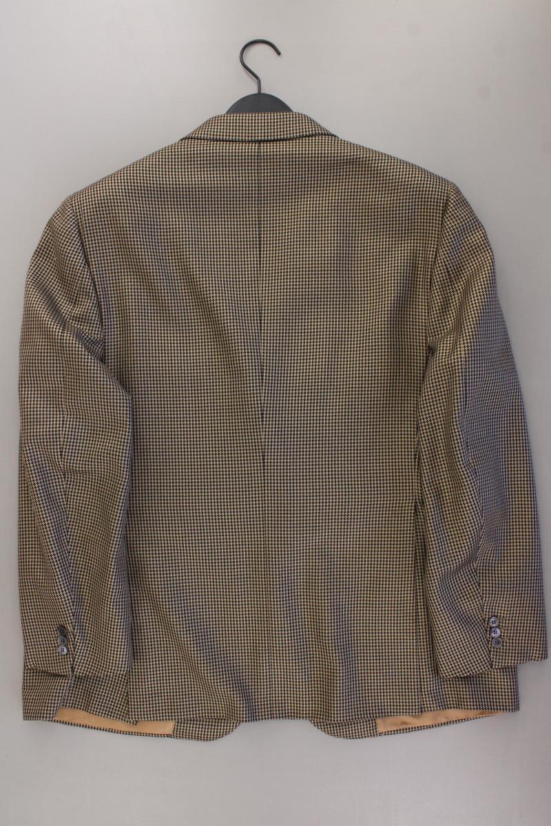 Brioni Longsakko für Herren Gr. Kurzgröße 28 hahnentritt braun aus Seide