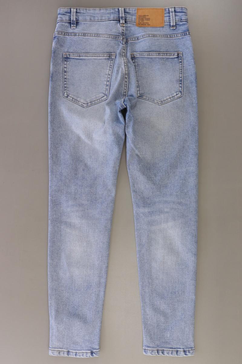 Pull&Bear Skinny Jeans Gr. 36 blau aus Baumwolle