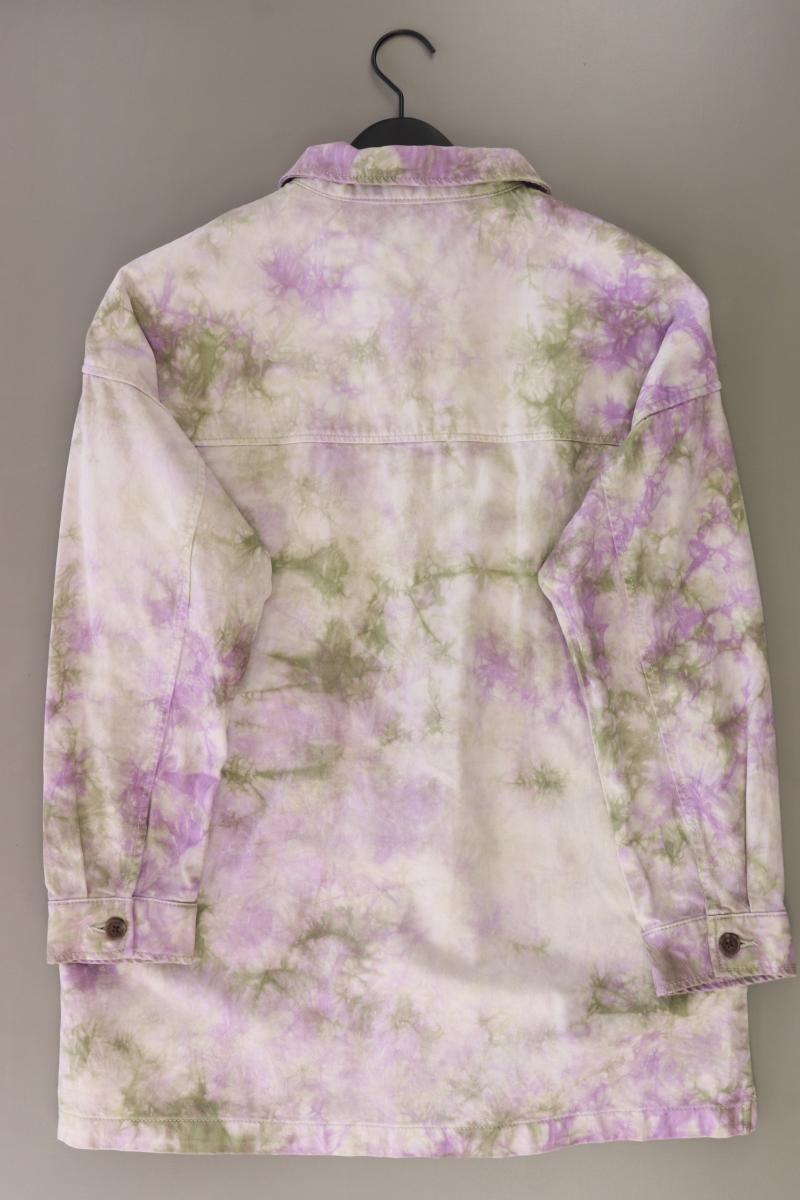 edc by Esprit Lange Jacke Gr. L mit Batikmuster mehrfarbig aus Baumwolle