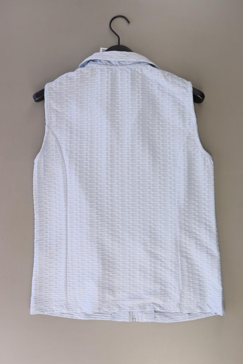 Mona Regular Weste Gr. 42 blau aus Polyester