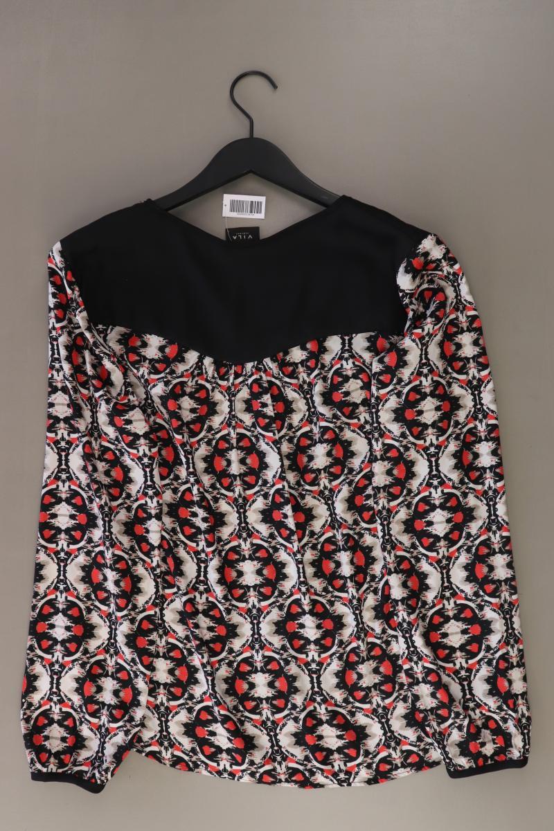 Vila Langarmbluse Gr. L mehrfarbig aus Polyester