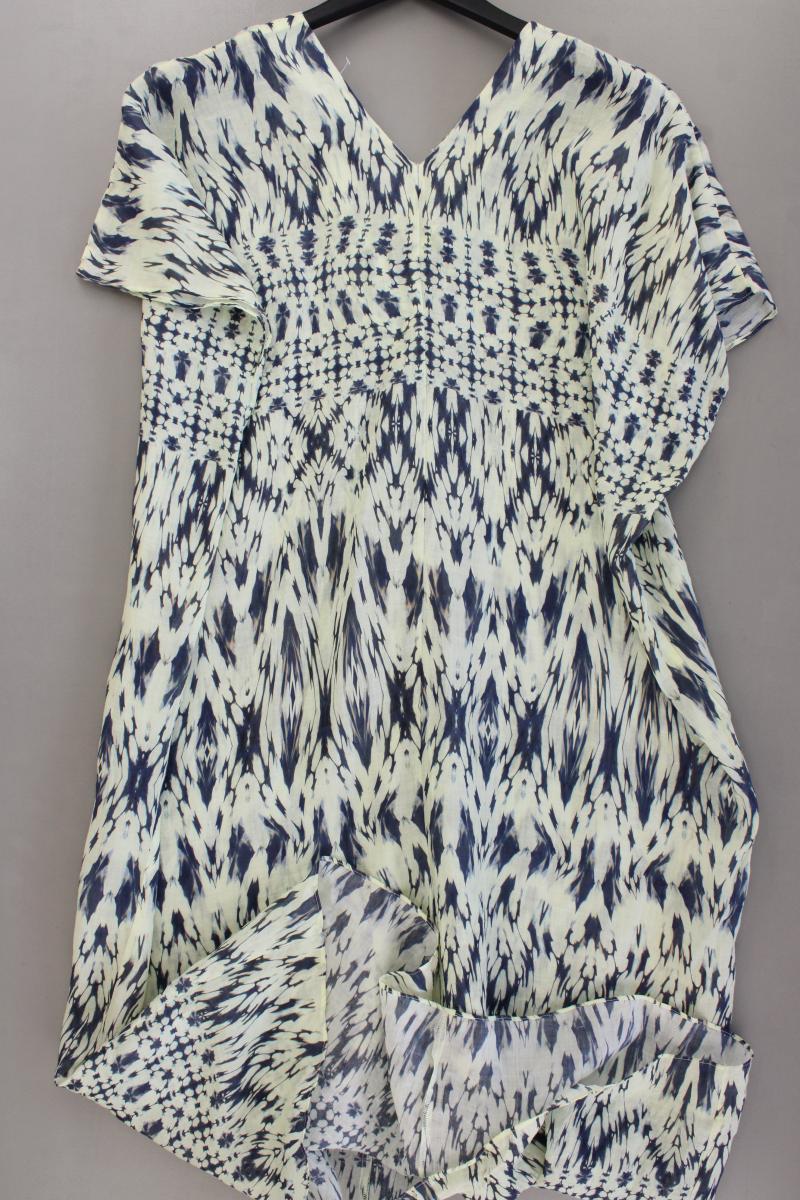 Zara Kurzarmkleid Gr. M mit Batikmuster grün