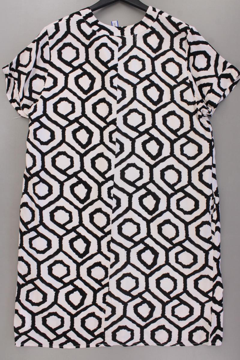 Zabaione Kurzarmkleid Gr. XXL creme aus Viskose