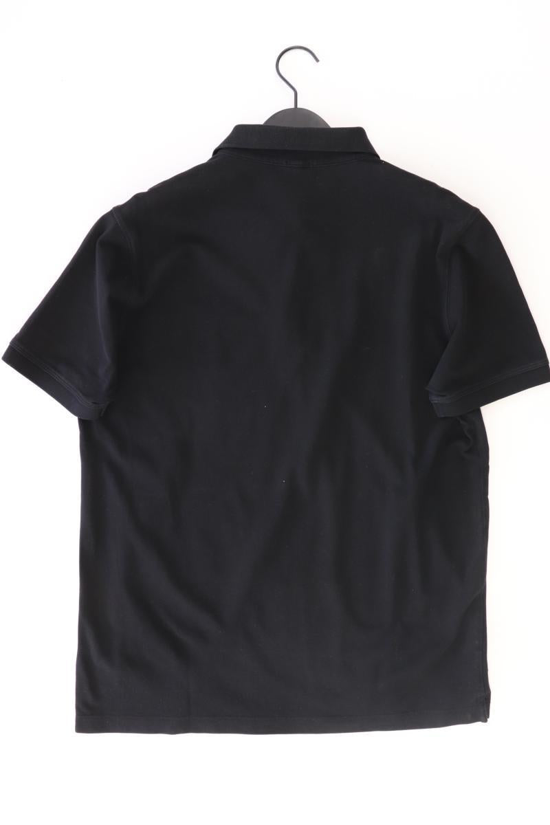 Hugo Boss Poloshirt für Herren Gr. L Kurzarm schwarz aus Baumwolle