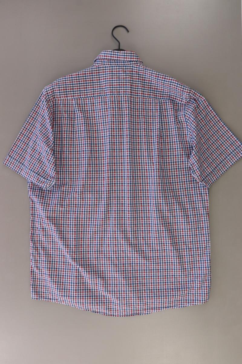 Casa Moda Karohemd für Herren Gr. L kariert Kurzarm mehrfarbig aus Baumwolle