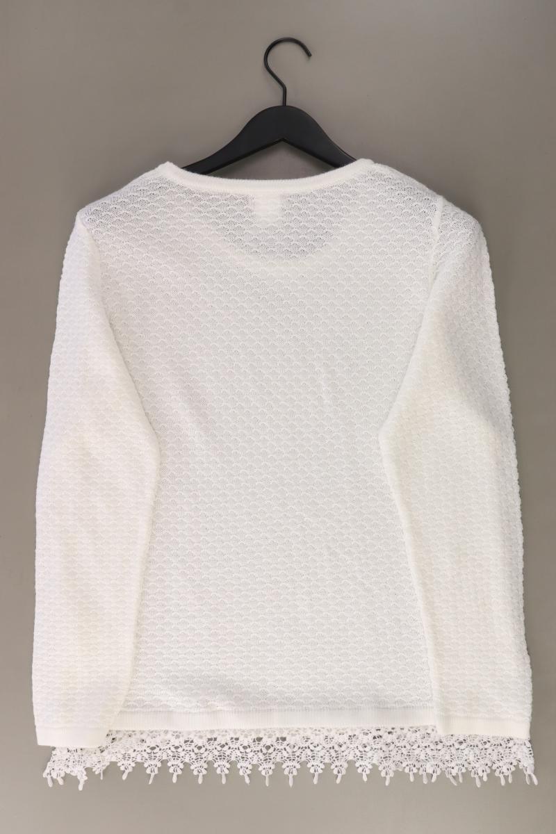 Paola Feinstrickpullover Gr. 46 creme aus Polyacryl