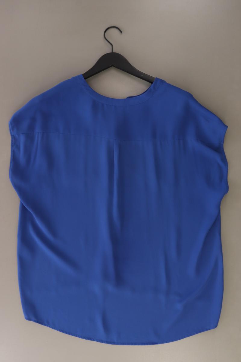BC Best Connections Kurzarmbluse Gr. 44 blau aus Polyester