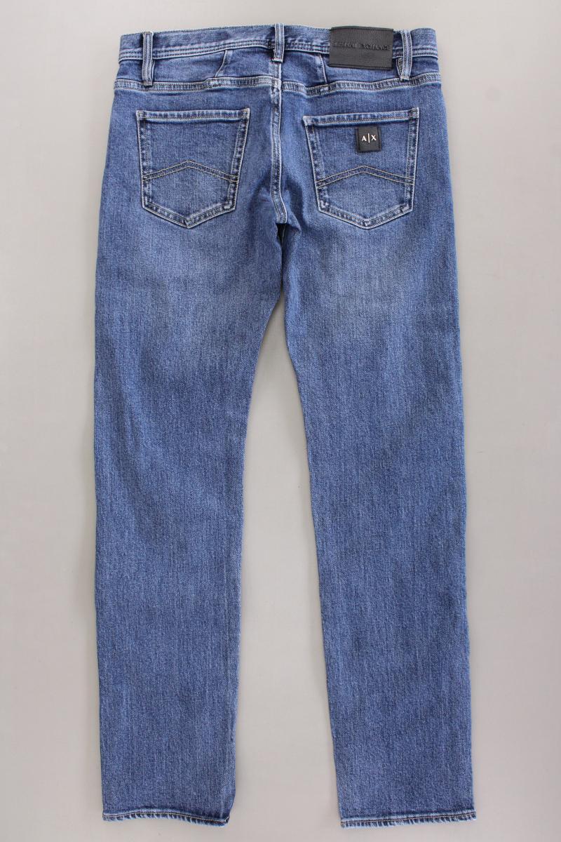 Armani Exchange Slim Jeans für Herren Gr. W30 blau aus Baumwolle