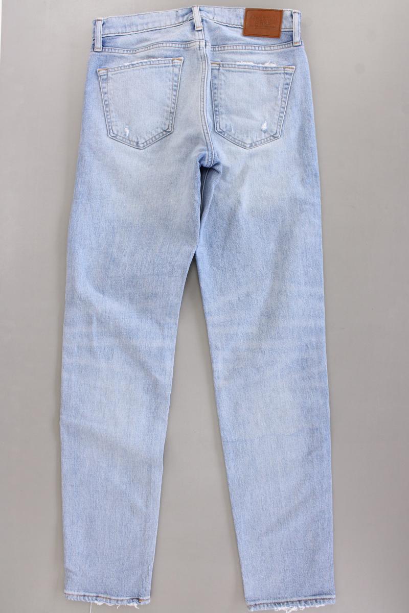 Abercrombie & Fitch 90' Slim Jeans für Herren Gr. W30/L34 blau aus Baumwolle