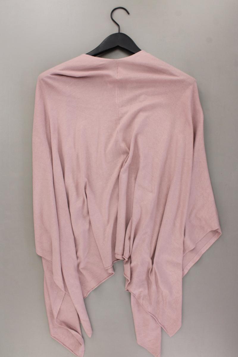 Street One Poncho Gr. OneSize Weite Ärmel rosa aus Viskose