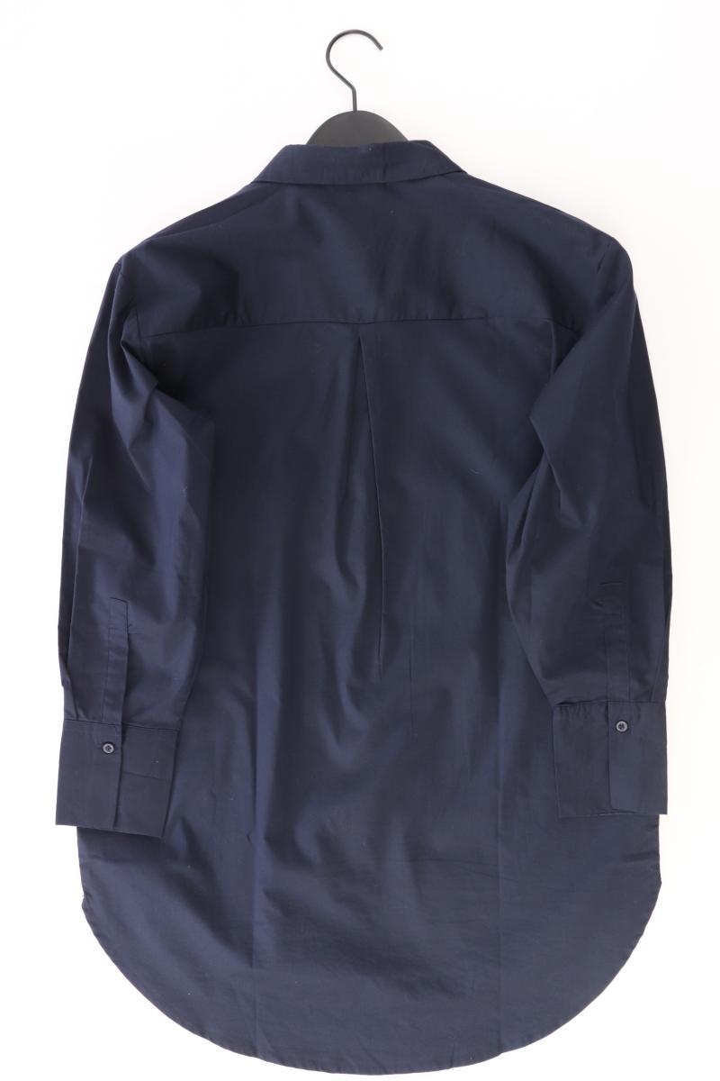 Jacqueline de Yong Langarmbluse Gr. 34 blau aus Baumwolle