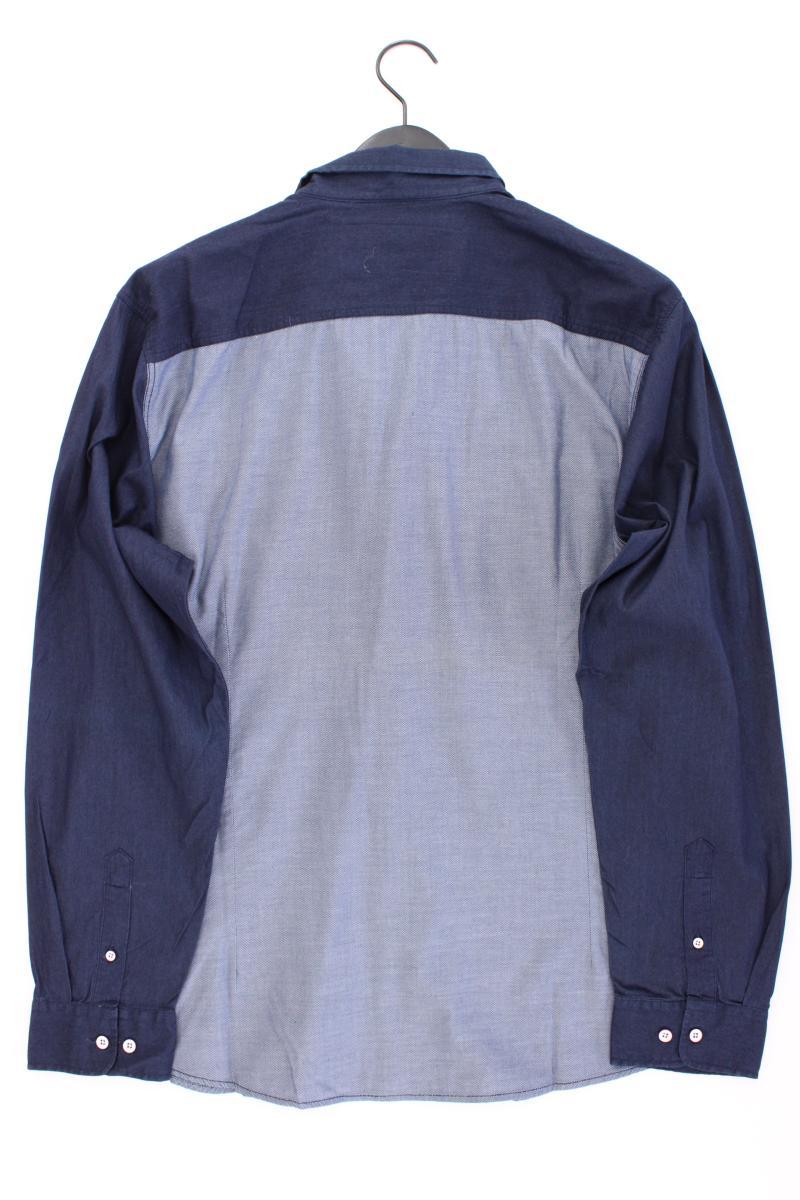 Armand Thierry Langarmhemd für Herren Gr. XXXL blau