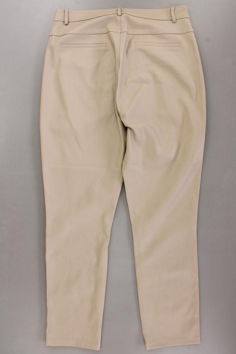 Tramontana Kunstlederhose Gr. 42 creme aus Polyurethan