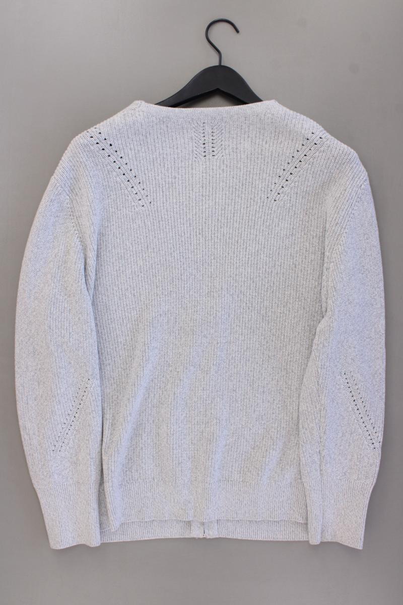 s.Oliver Strickjacke Gr. 46 neuwertig Langarm grau aus Baumwolle