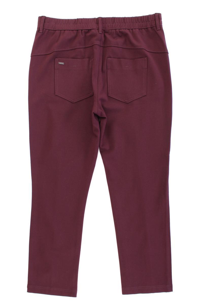 Street One Stretchhose Gr. 42/L28 neuwertig Modell York rot aus Viskose