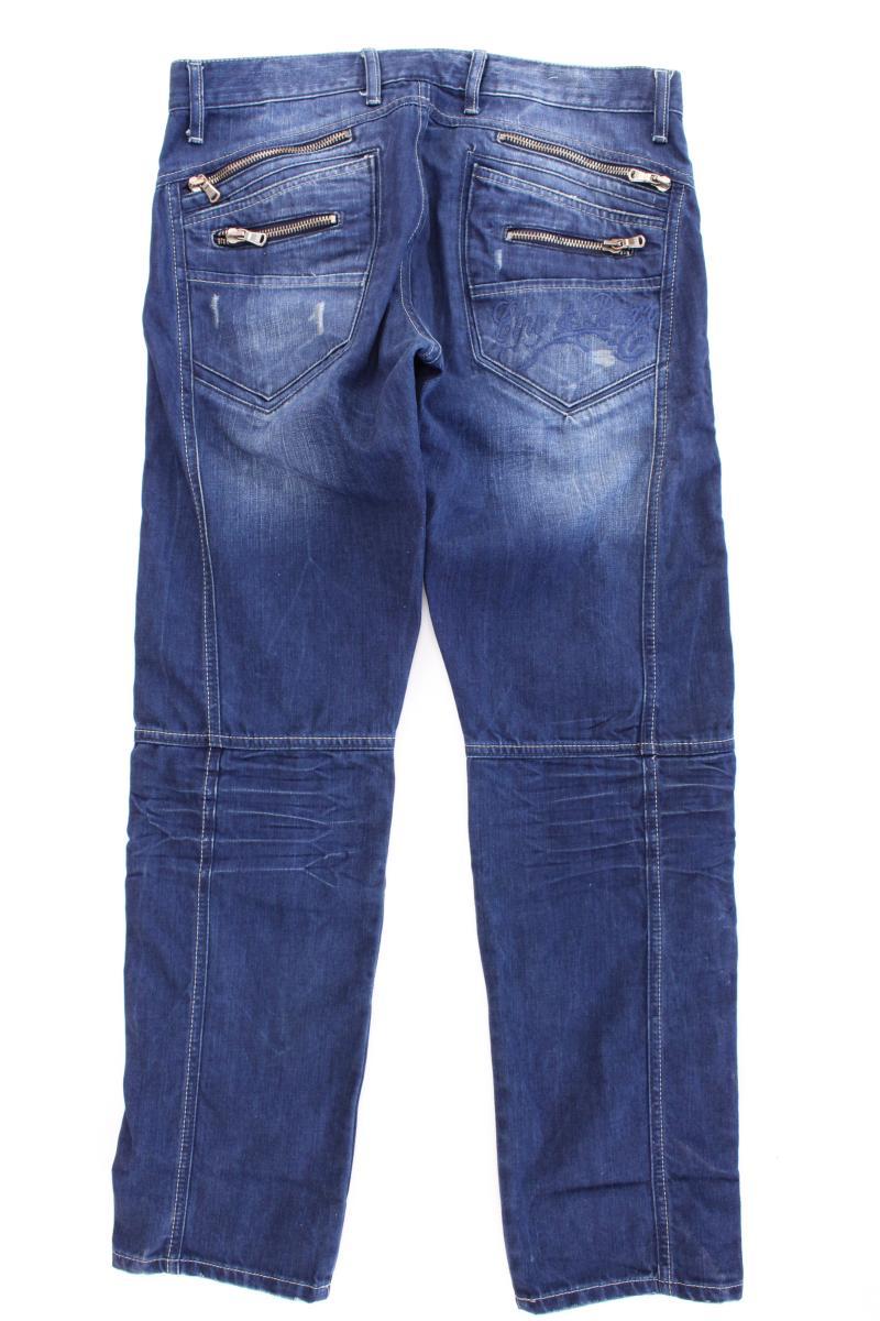 CIPO & BAXX Straight Jeans für Herren Gr. W34/L32 blau aus Baumwolle
