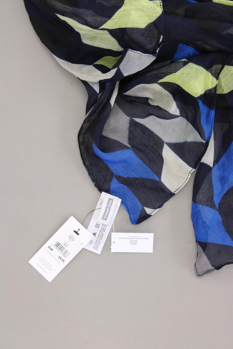 Street One Tuch geometrisches Muster neu mit Etikett Neupreis: 19,95€! blau
