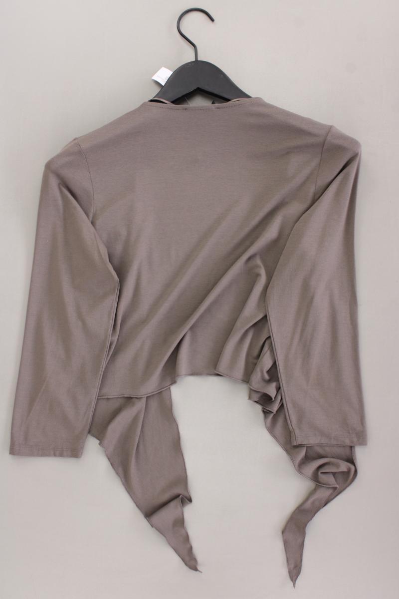comma, Bolero Jäckchen Gr. 38 3/4 Ärmel braun aus Viskose