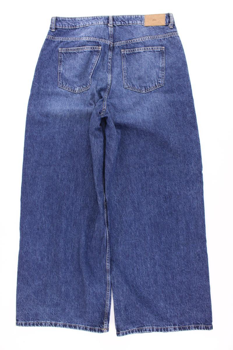 Zara Regular Jeans Gr. 44 blau