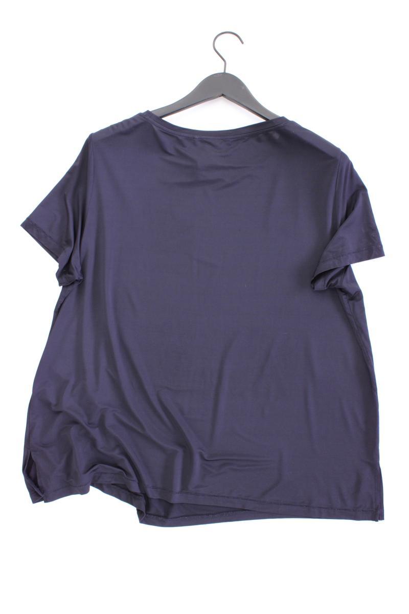 s.Oliver T-Shirt Gr. 48 neuwertig Kurzarm blau aus Viskose