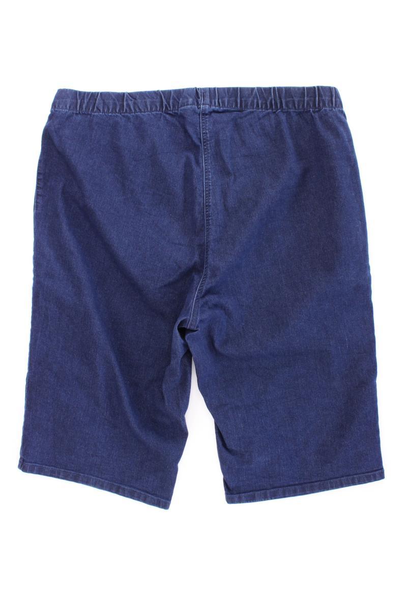 sheego Jeansshorts Gr. 52 blau aus Baumwolle